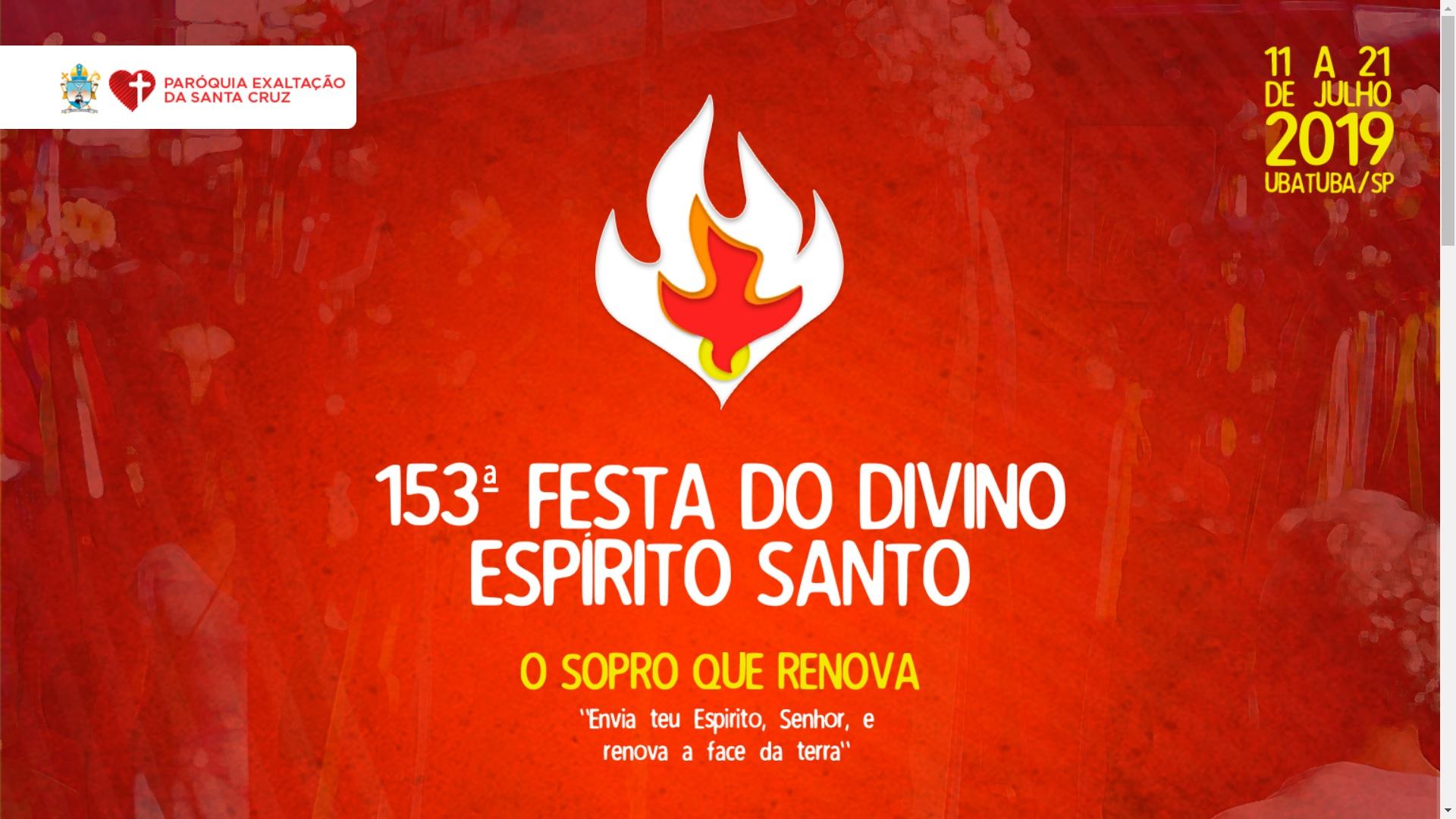 153ª FESTA DO DIVINO ESPÍRITO SANTO DE UBATUBA UbatubaOn Sua Praia